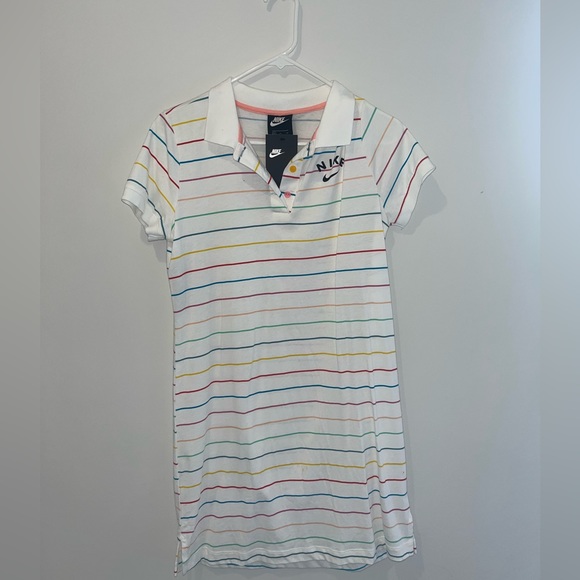 Nike dress NWT Rainbow Strips - Picture 2 of 3